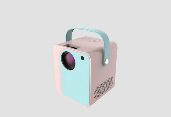 Projecteur portatif d'OS 1080p de Wifi BT Mini Home Theater Projector Android 9,0 120 lumens