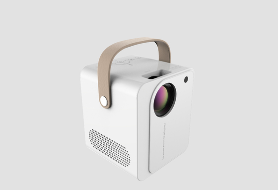 Affichage à cristaux liquides du DLP LED Mini Home Theater Projector avec OS 1024*600P sans fil d'Android 9,0