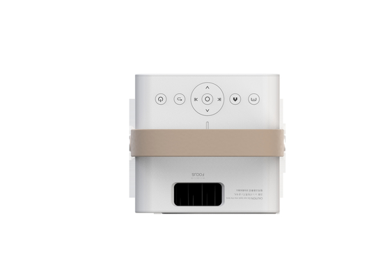 Projecteur visuel d'affichage à cristaux liquides Home Theater Smart sans fil avec la poignée 1024*600P