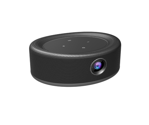 PB LED d'Android 8,1 RVB de lumens de norme ANSI du projecteur 350 du DLP 1080P HD