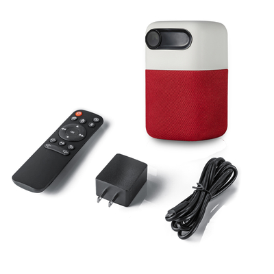 Rose orange Gray Red Blue Color de lumens de norme ANSI d'Android 9,0 Mini Pico Projector 100