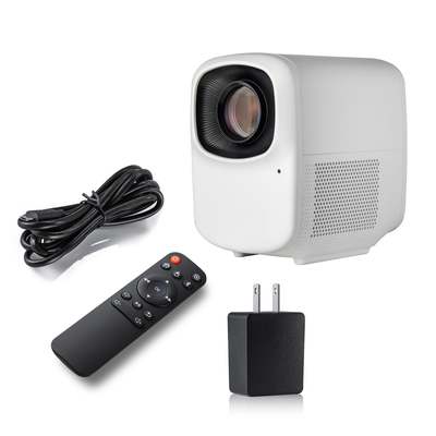 Lumens 19V extérieur 3.7A du projecteur 200 d'affaires d'affichage à cristaux liquides de FHD 1920*1080 LED