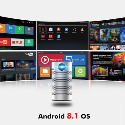 DLP sans fil Mini Projector d'Android du théâtre futé extérieur 1080P LED de projecteur