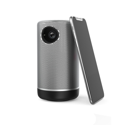 Projecteur portatif WiFi Bluetooth Smart Pico Projector de DLP de foyer manuel 150 lumens de norme ANSI
