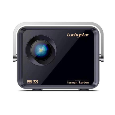Lumen 3,5&quot; de la norme ANSI 200 OS portatif du projecteur 1080P Android 9,0 d'affichage à cristaux liquides