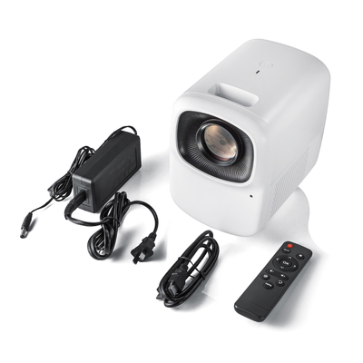 Projecteur portatif d'affichage à cristaux liquides de Smart 1080P LED projecteur 4k d'Android Home Theater de 200 lumens